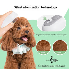 Pet Spray Cat Cleaning Massage Comb Hair Device